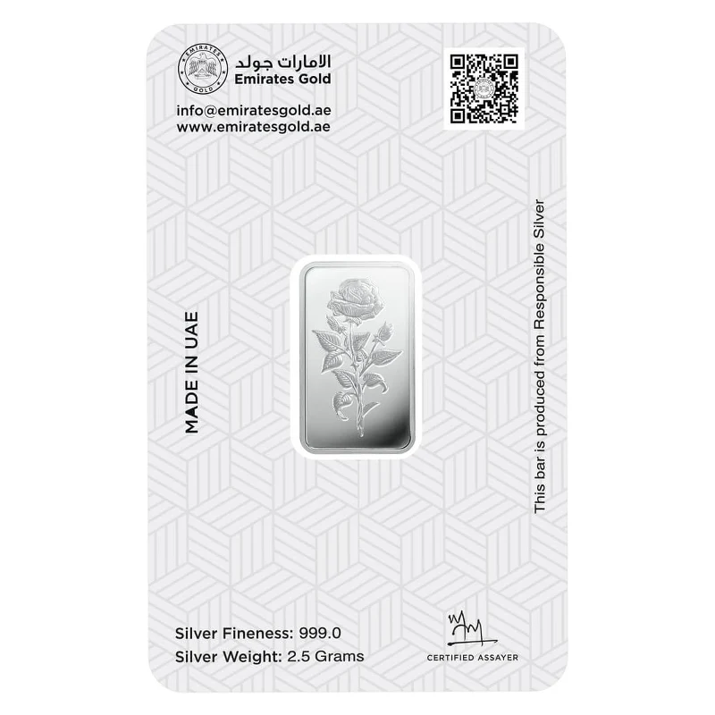 Emirates 2.5 Grams Silver Bar in 999 Silver - FKJGBRSL2180 - Image 3