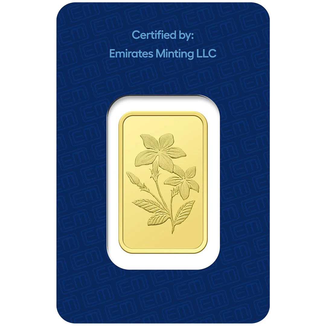 Emirates Minting 1 Ounce 999.9 Purity Gold Bar -FKJGBR24K2256 - Image 2