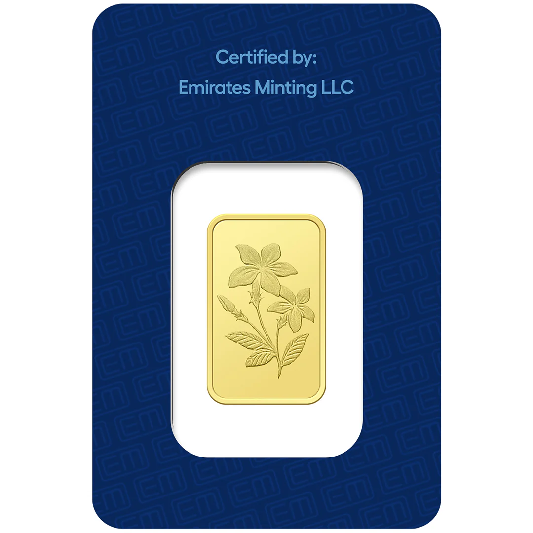 Emirates Minting 5 Grams 999.9 Purity Gold Bar - FKJGBR24K2249 - Image 2