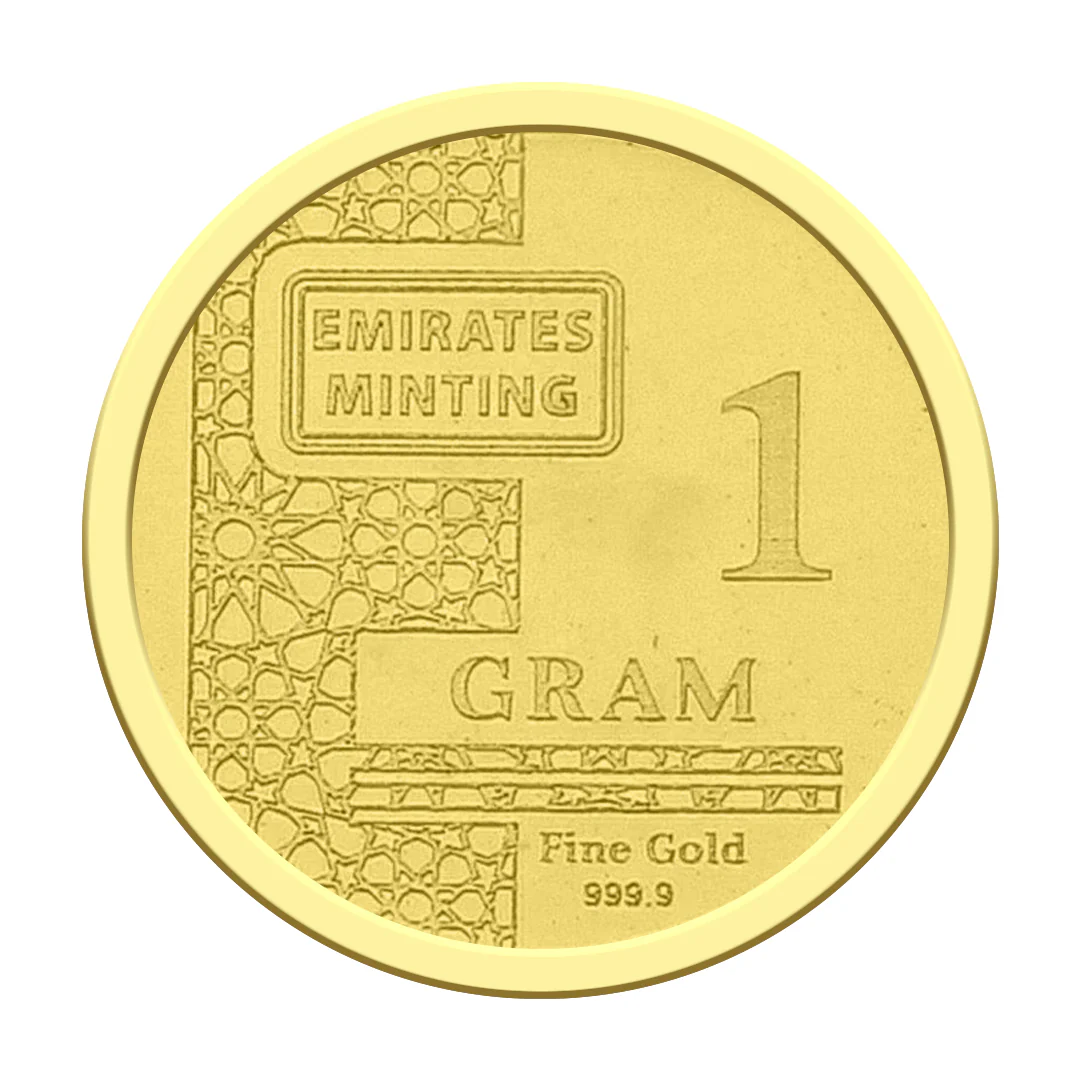Emirates Minting Arabian Horse 1 Gram Gold Coin 999.9 Purity - FKJCON24K2307
