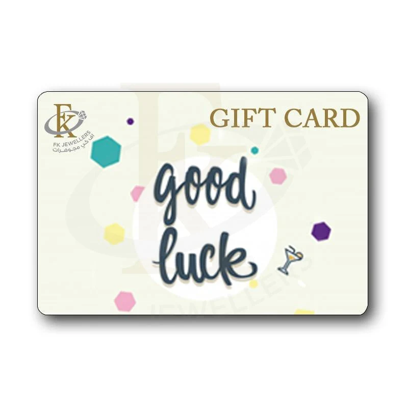 FK Jewellers Good Luck Gift Card - FKJGIFT2007
