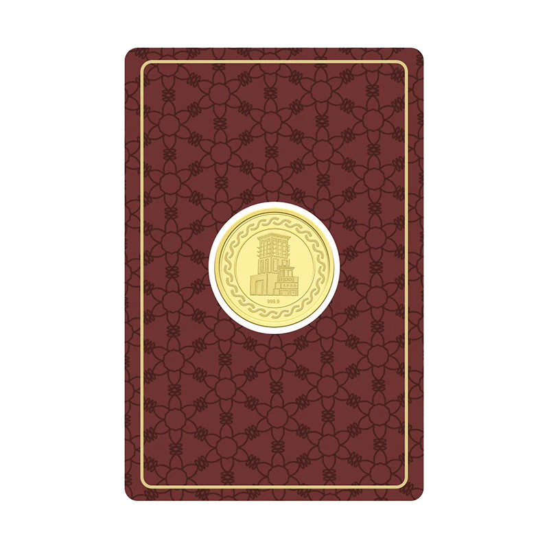 Gold 10 Gram Coin 24KT 999.9 Purity - FKJCON24KU6051 - Image 2
