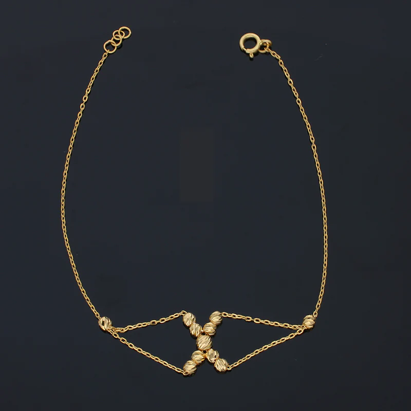 Gold Bracelet 21KT - FKJBRL21KU1016 - Image 2
