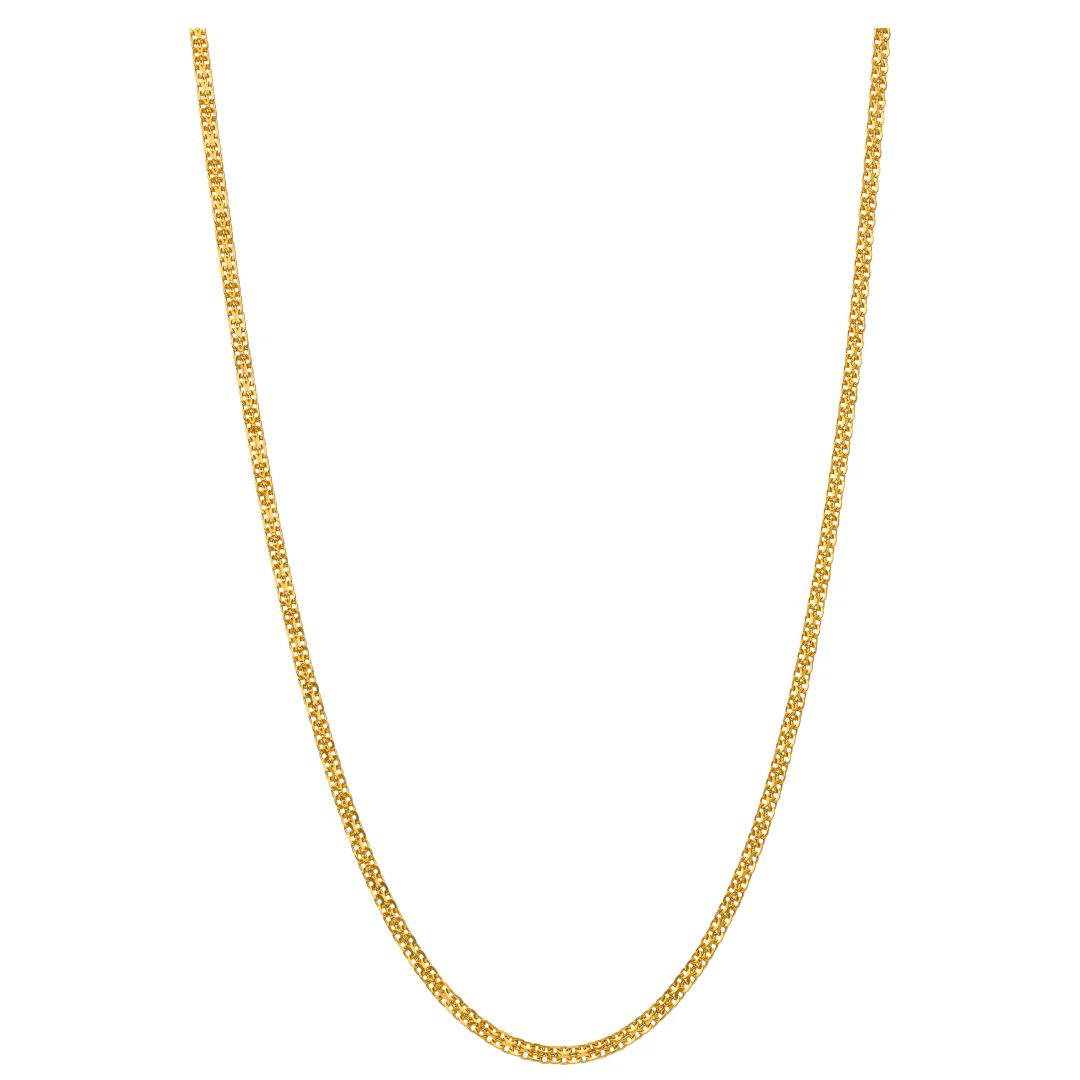 Gold Carpet Chain 22KT - FKJCN22KU6640 - Image 2