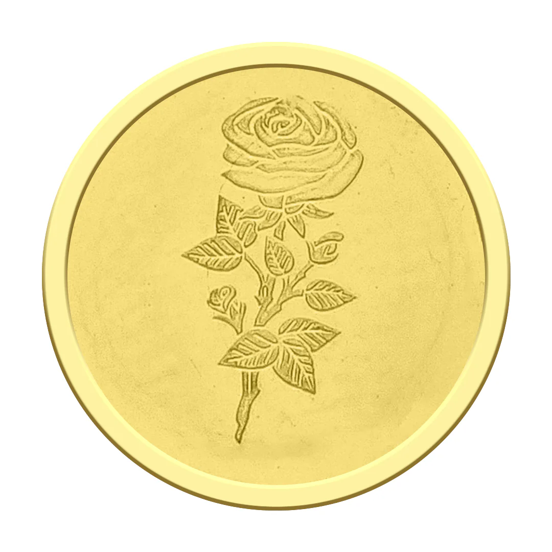 Gold Coin 0.5 Gram 22KT - FKJCON22K2266 - Image 4