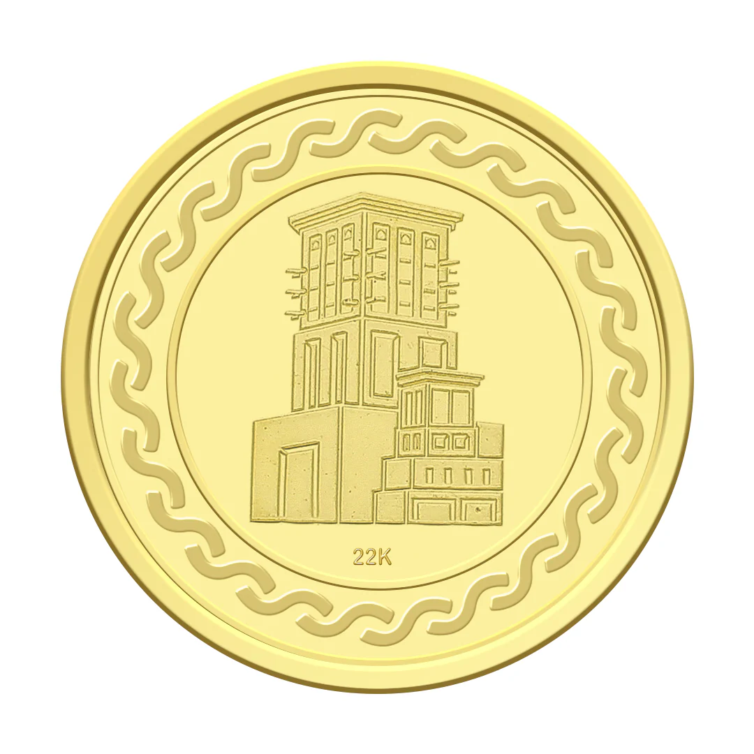 Gold Coin 1 Gram 22KT - FKJCON22K2230 - Image 5