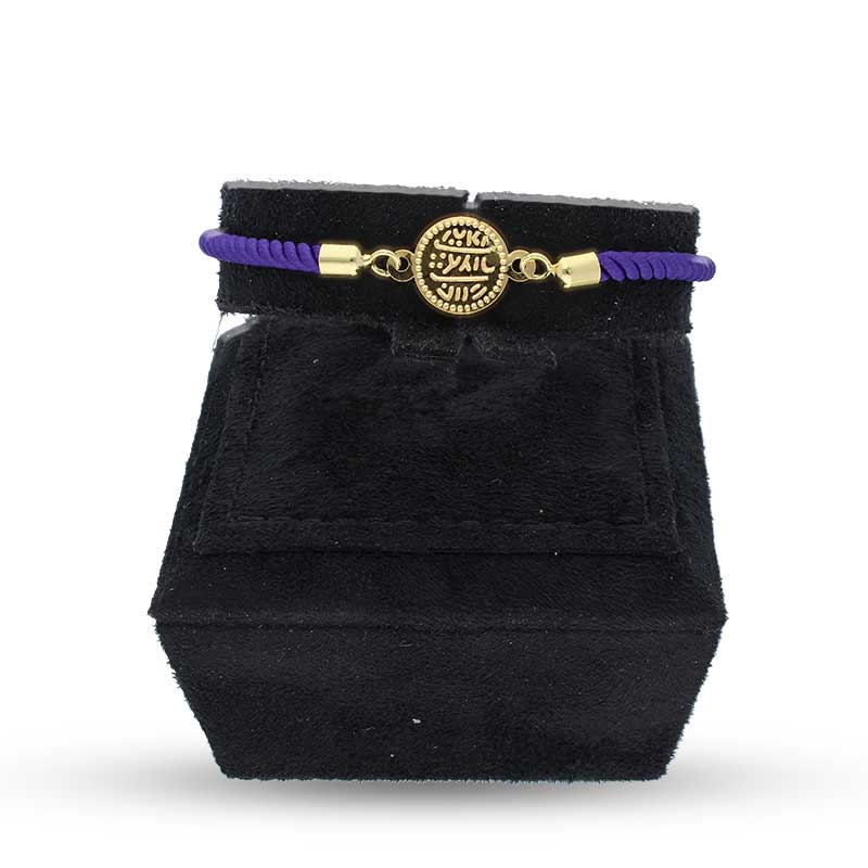 Gold Coin String Bracelet 21KT - FKJBRL21KU6582 - Image 10