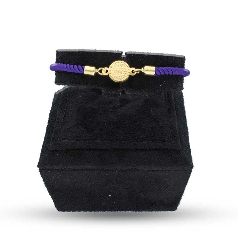 Gold Coin String Bracelet 21KT - FKJBRL21KU6582 - Image 13