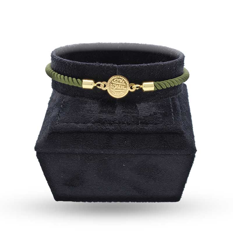 Gold Coin String Bracelet 21KT - FKJBRL21KU6582 - Image 42