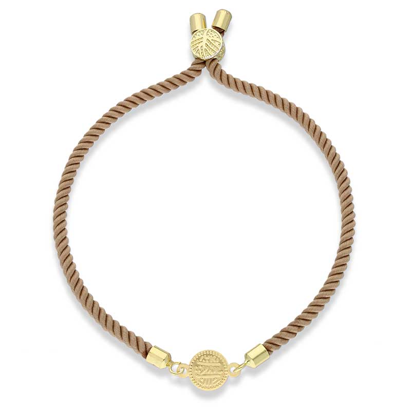 Gold Coin String Bracelet 21KT - FKJBRL21KU6582 - Image 63