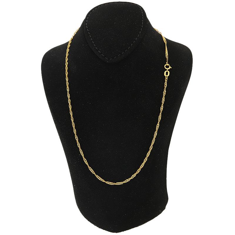 Gold Disco Chain 18KT - FKJCN2067 - Image 2