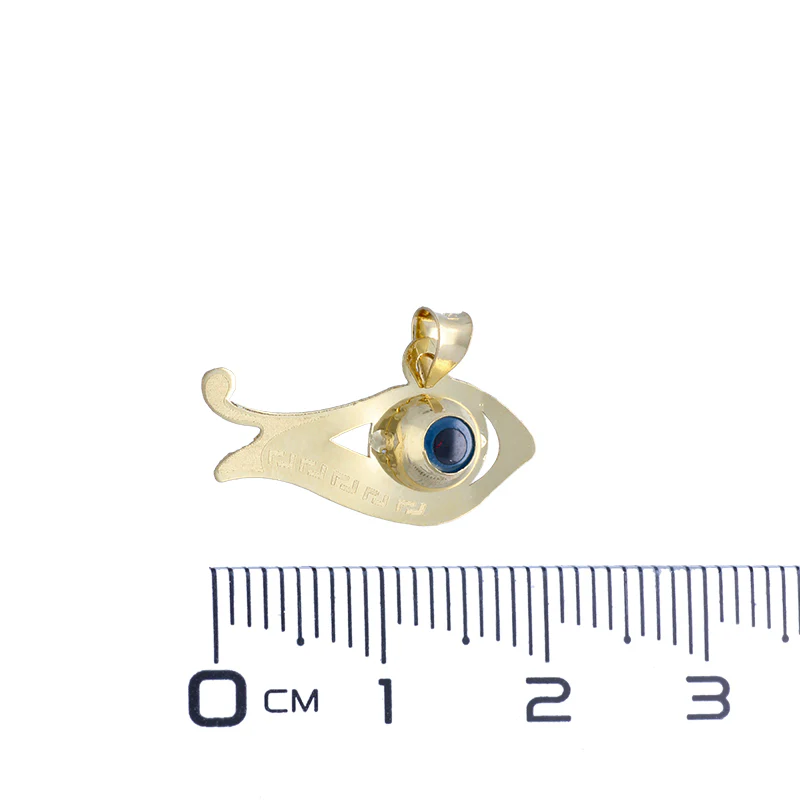 Gold Fish Pendant 18KT - FKJPND18KU1061 - Image 2