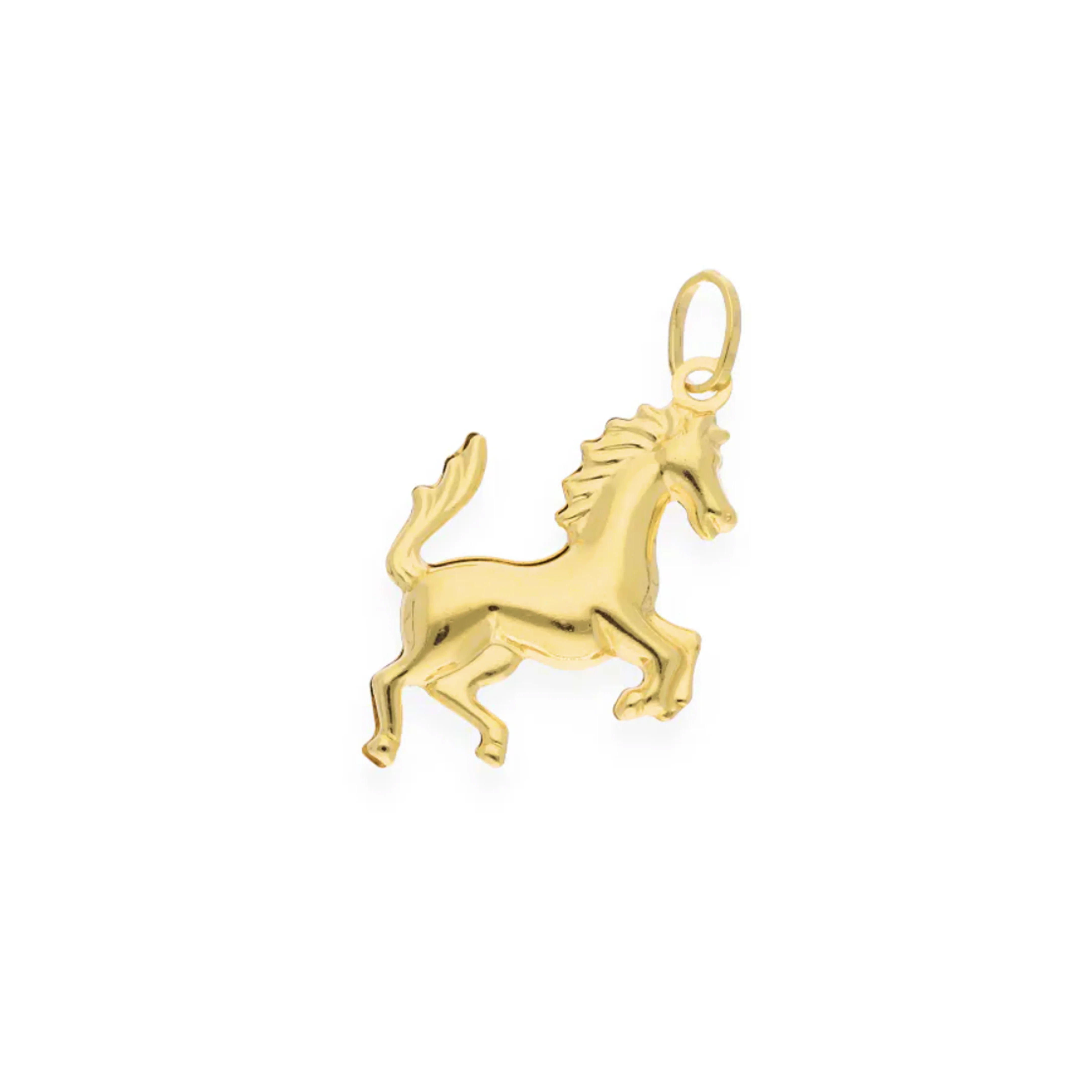 Gold Horse Shaped Pendant 18KT - FKJPND18KU6145 - Image 4