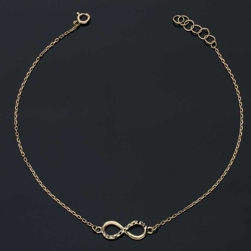 Gold Infinity Bracelet 18KT - FKJBRL18KU1030 - Image 3