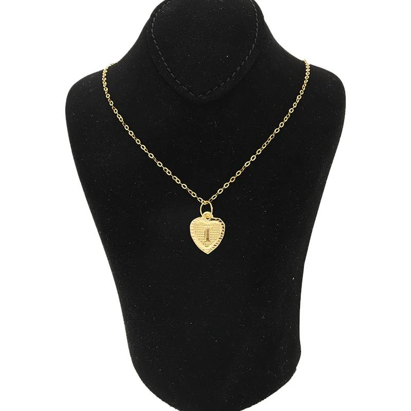 Gold Necklace (Chain with Alphabet Pendant) 18KT - FKJNKL1452 - Image 32