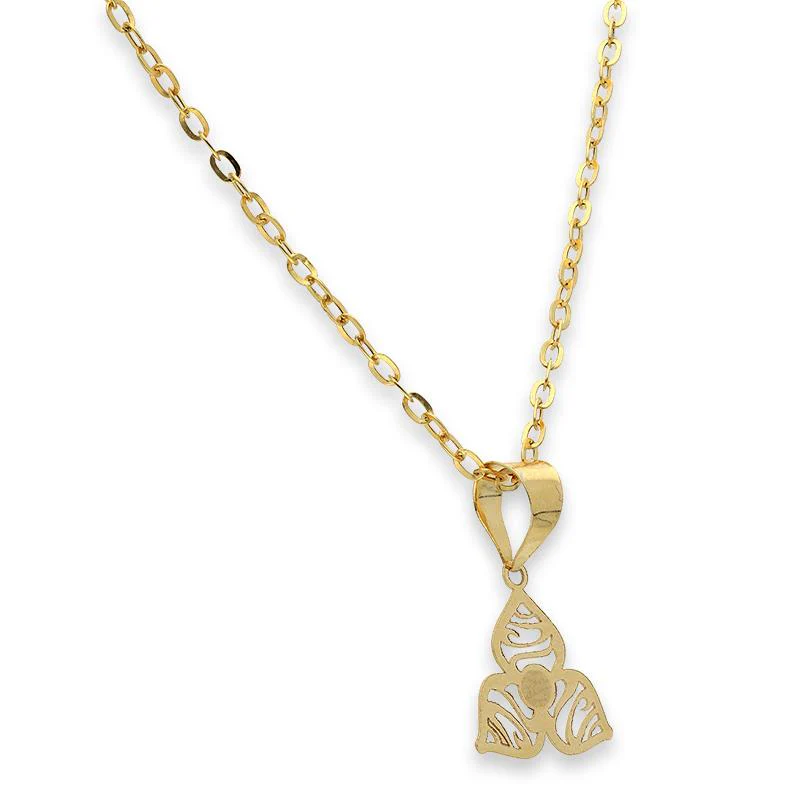 Gold Necklace (Chain with Pendant) 18KT - FKJNKL18K2376 - Image 2