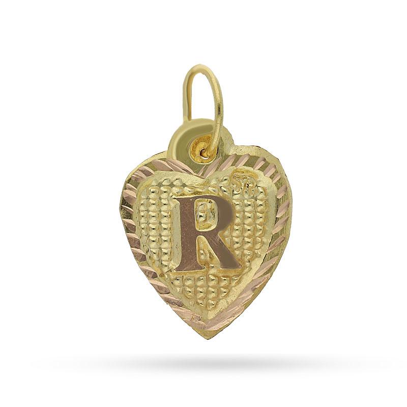 Gold Alphabet Pendant 18KT - FKJPND1452 - Image 17