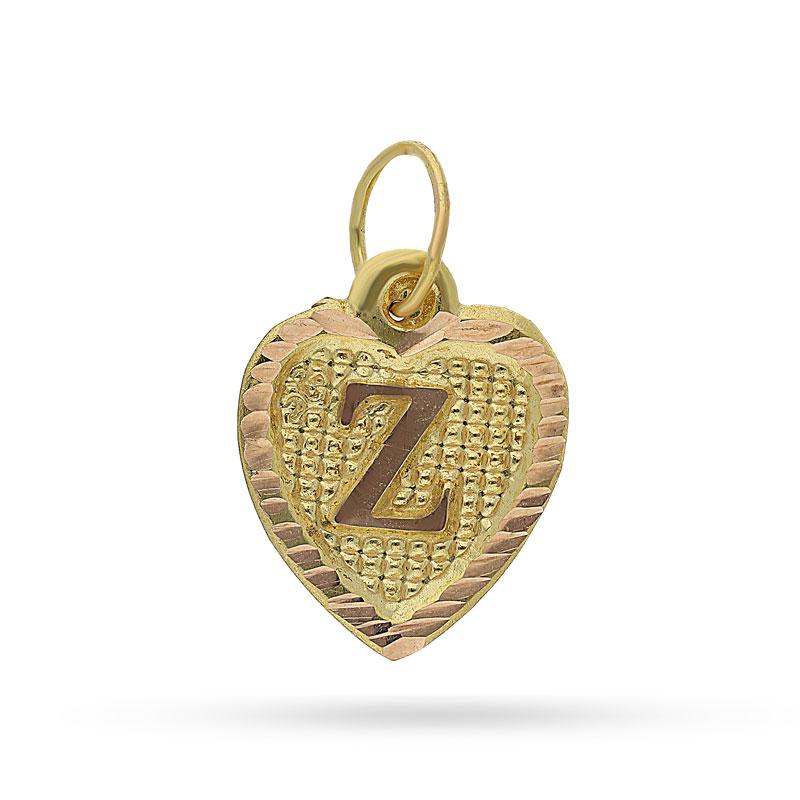 Gold Alphabet Pendant 18KT - FKJPND1452 - Image 24