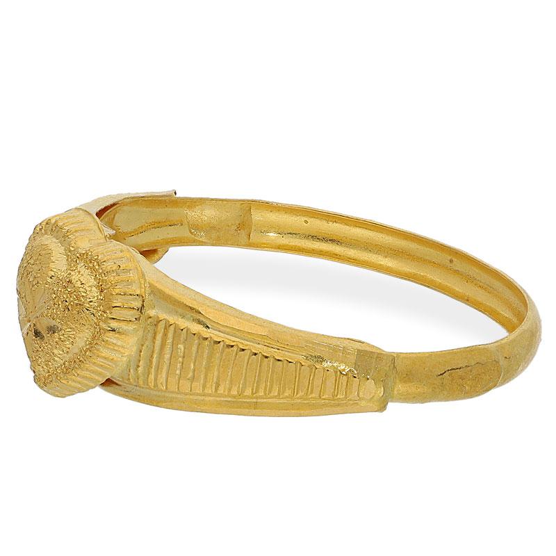 Gold Heart Ring 18KT - FKJRN1273 - Image 3