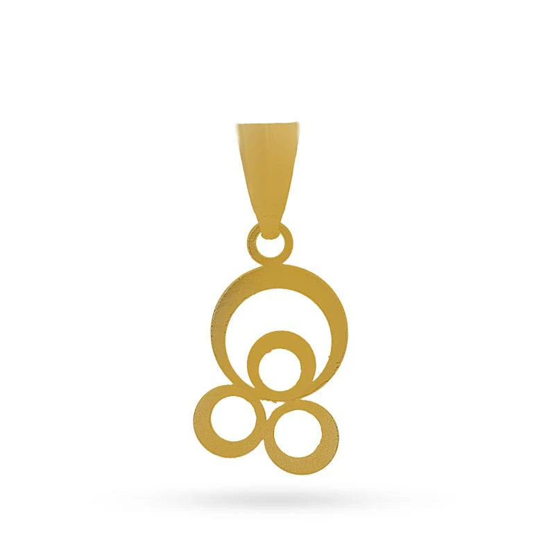Gold Rings Pendant 18KT - FKJPND18K2081