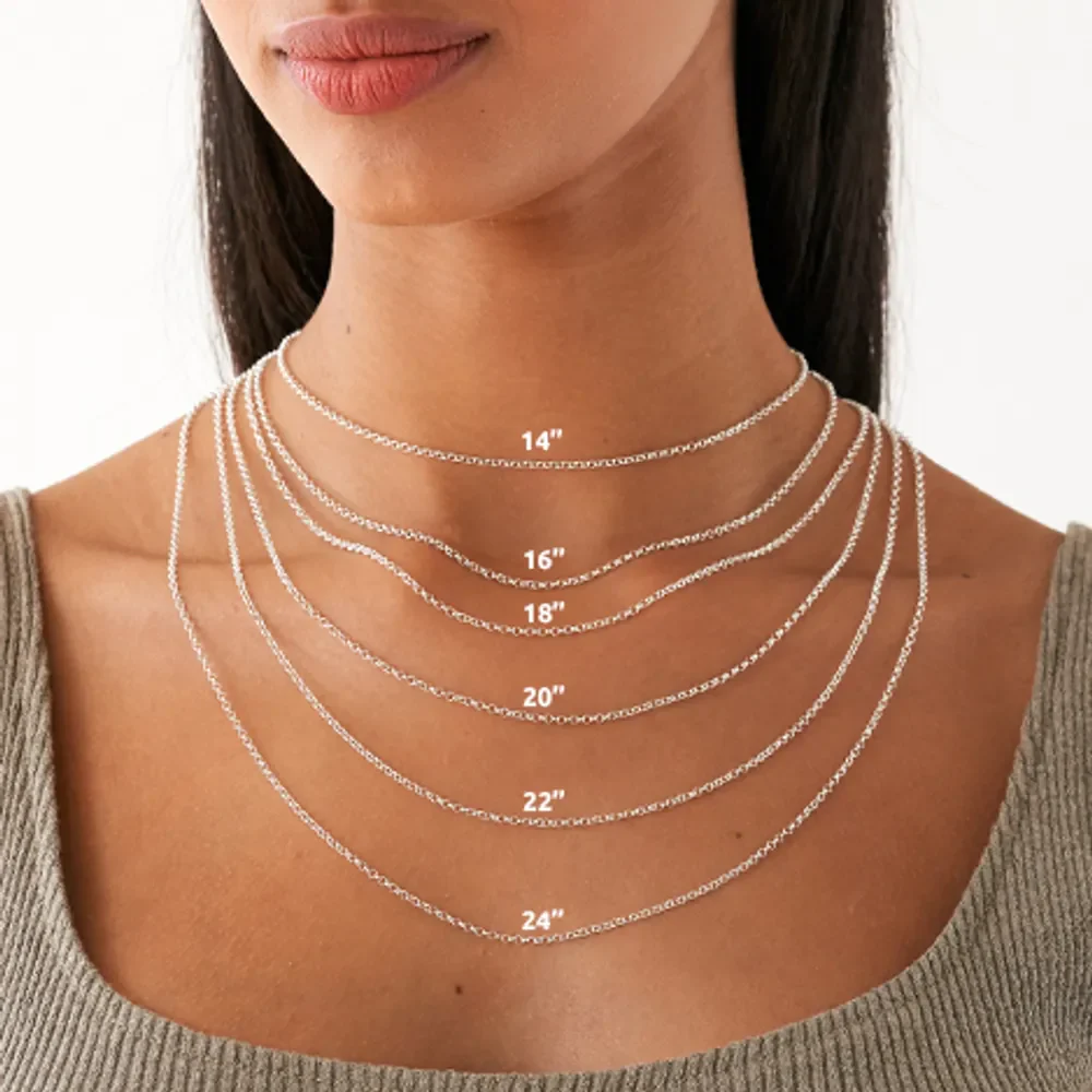 Gold & Silver Personalized Arabic Name Necklace - FKJNKLU6148 - Image 9