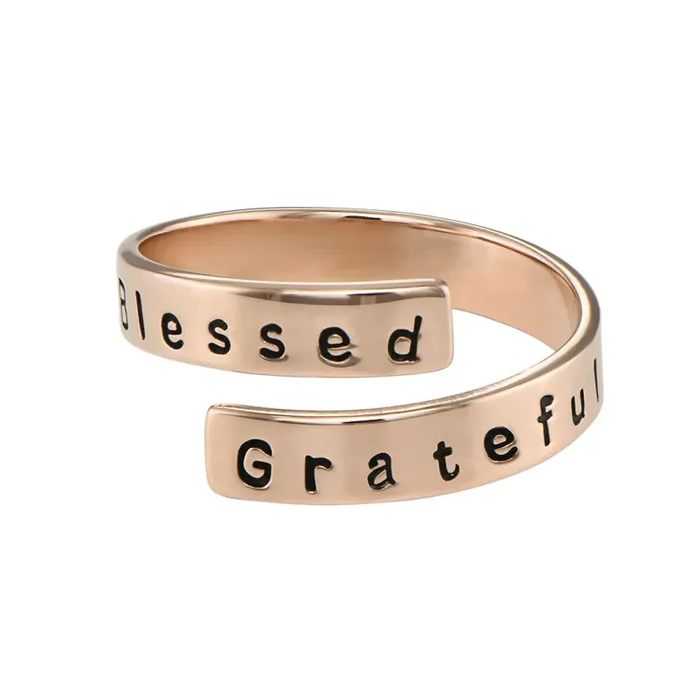 Gold & Silver Personalized Engravable Wrap Ring - FKJRNU6231 - Image 9