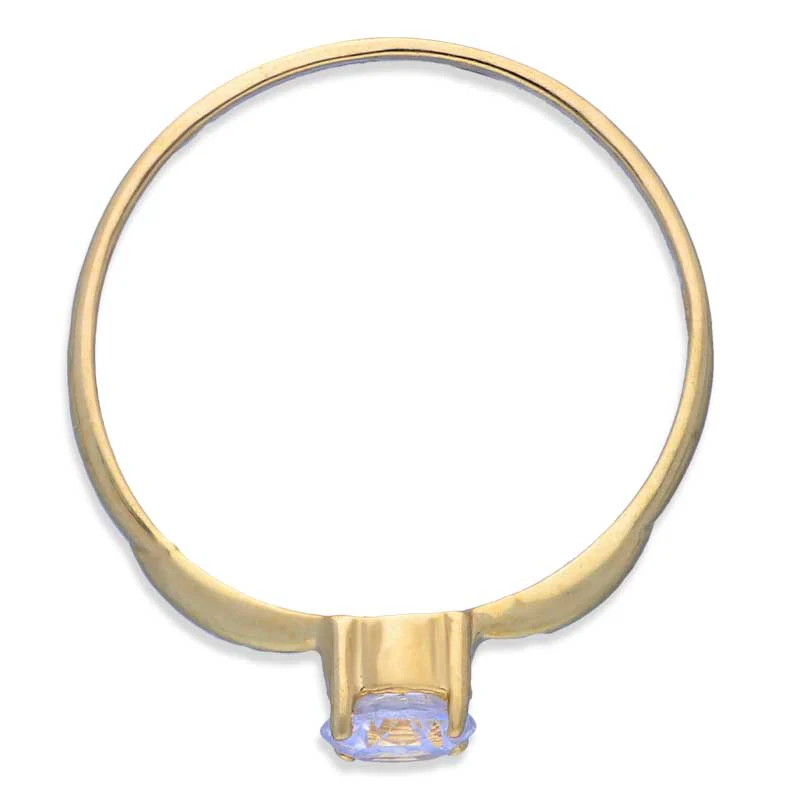 Gold Solitaire Ring 18KT - FKJRN18KU2003 - Image 3
