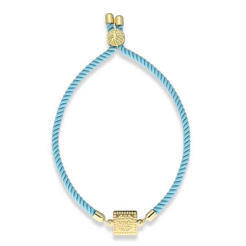 Gold String Bracelet 21KT - FKJBRL21KU1079 - Image 16