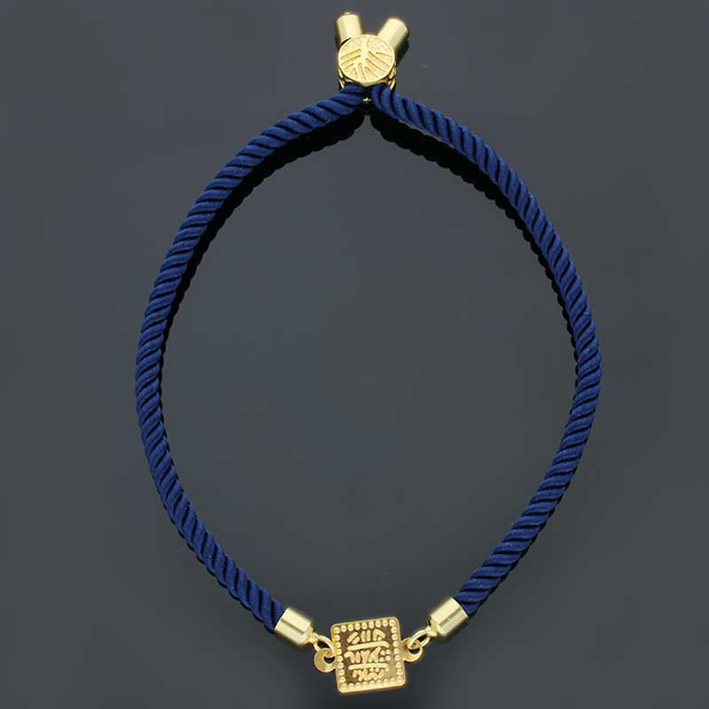 Gold String Bracelet 21KT - FKJBRL21KU1079 - Image 46