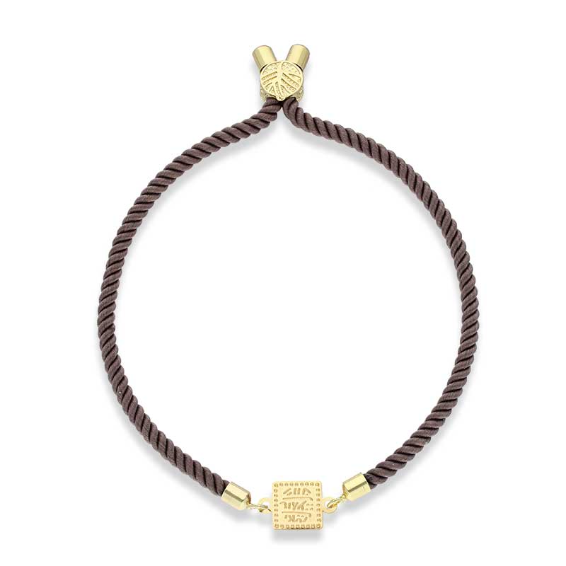 Gold String Bracelet 21KT - FKJBRL21KU1079 - Image 50