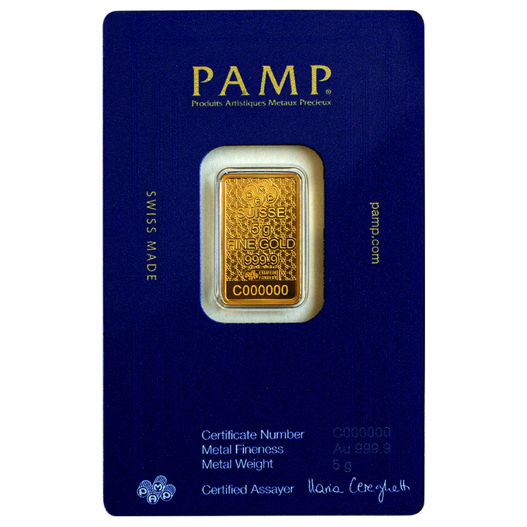 Pamp Suisse 5 Grams Arabian Horse Gold Bar 24KT - FKJGBR24K2281 - Image 2