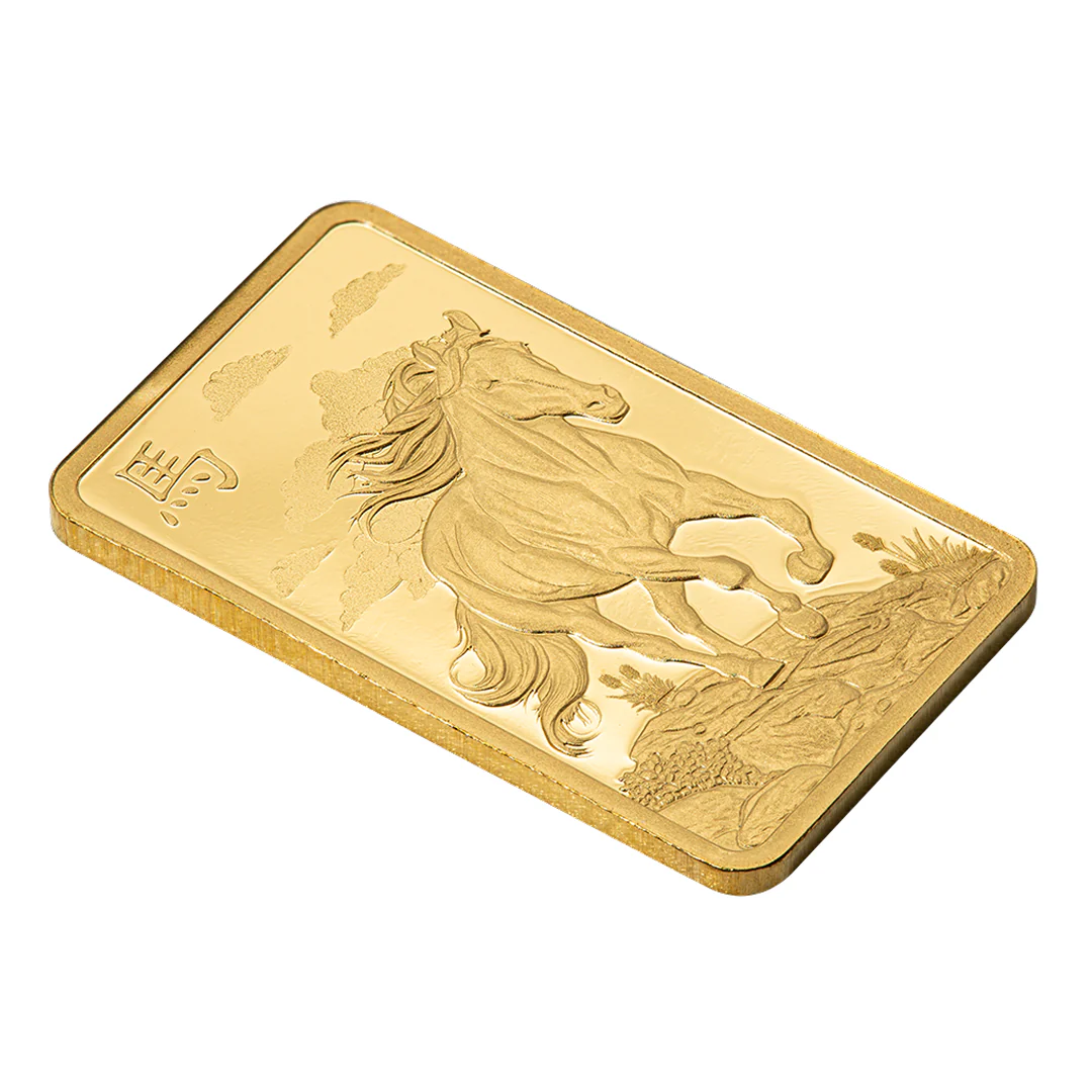 Pamp Suisse Lunar Legends 2026 Year of the Horse 5 Gram Gold Bar 24KT - FKJGBR24K6894 - Image 3