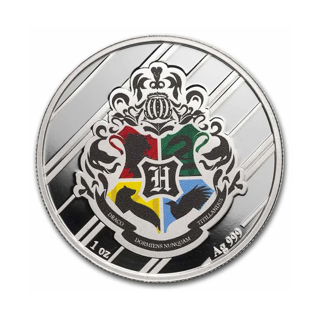 Ravenclaw Harry Potter House 1 Ounce Colorized Silver Coin - FKJCONSL6881 - Image 4