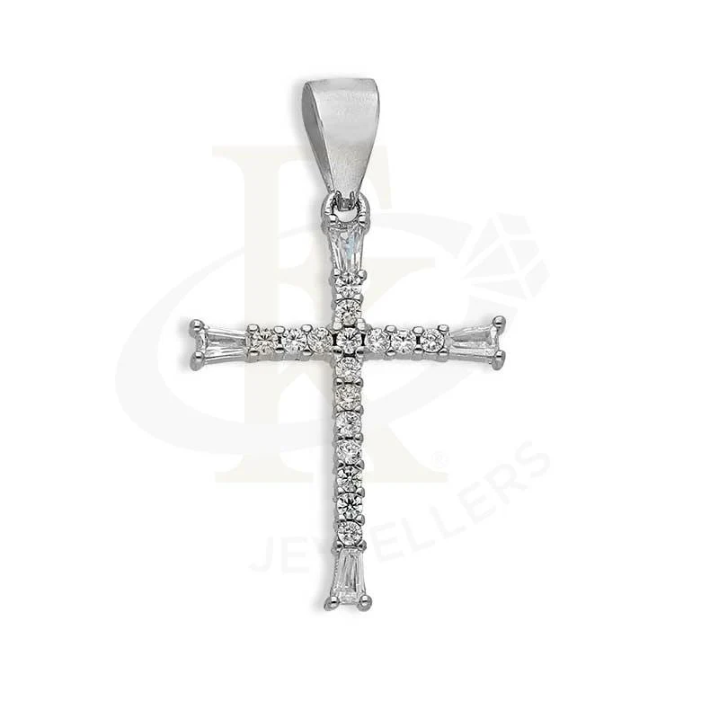 Sterling Silver 925 Cross Pendant - FKJPNDSL2710