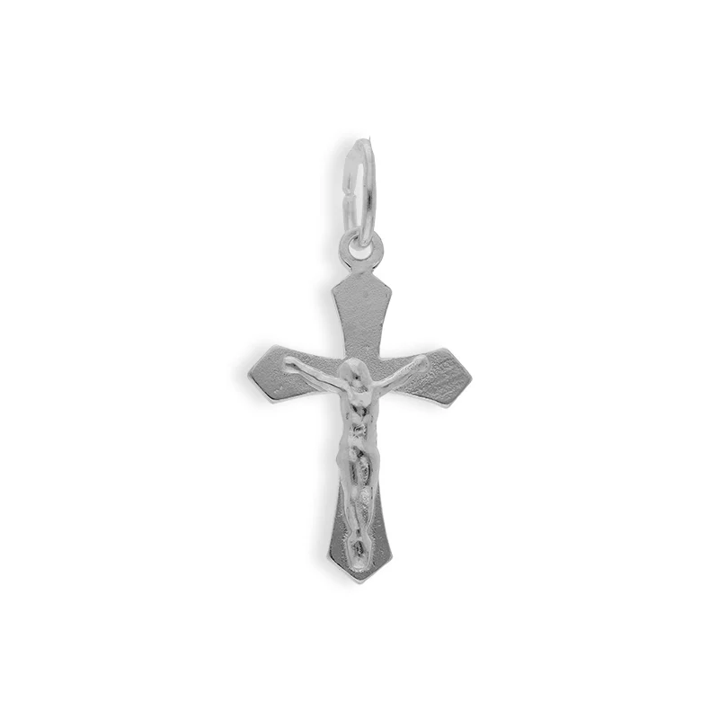 Sterling Silver 925 Cross Pendant - FKJPNDSLU1017