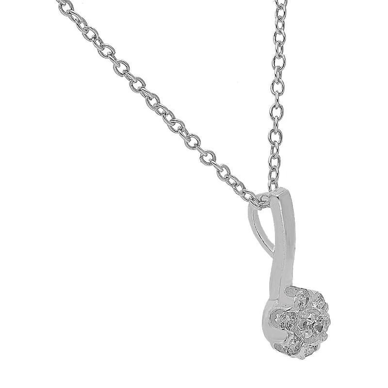 Sterling Silver 925 Pendant Set (Necklace, Earrings and Ring) - FKJNKLST2011 - Image 3