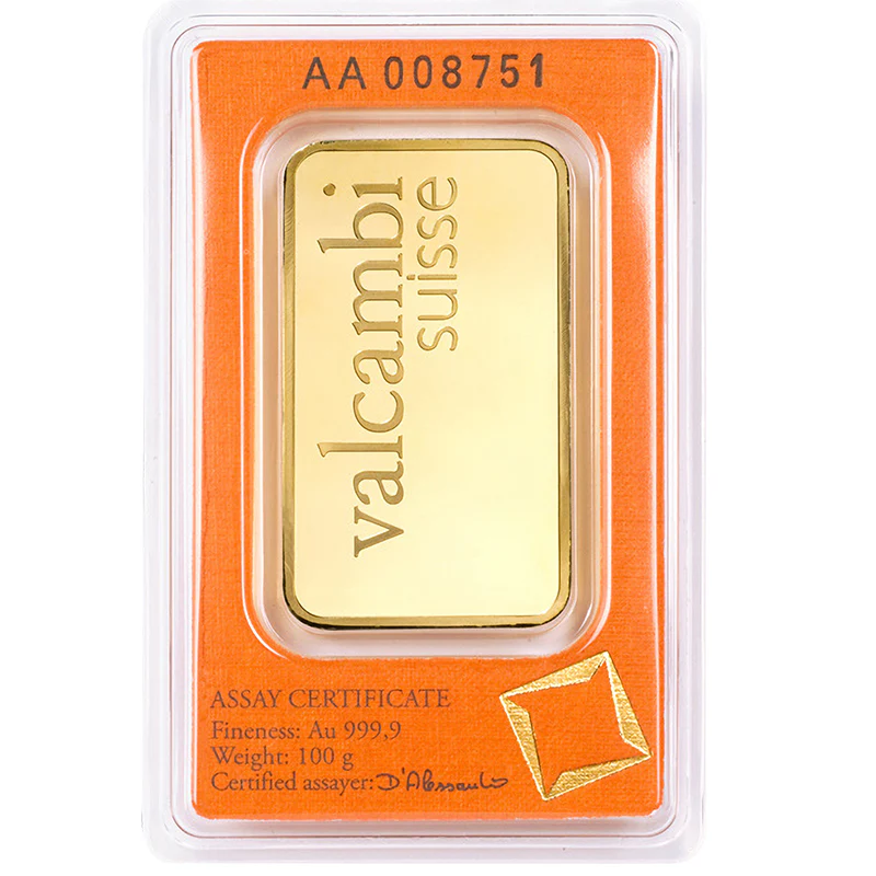 Valcambi Suisse 100 Grams Gold Bar 24KT - FKJGBR24K2174 - Image 4